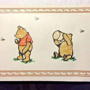 Winnie the Pooh Vintage Wallpaper Border 3 Rolls